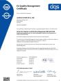 EU Quality Management Certificate (MDR)