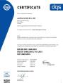 Certificate DIN EN ISO 13485
